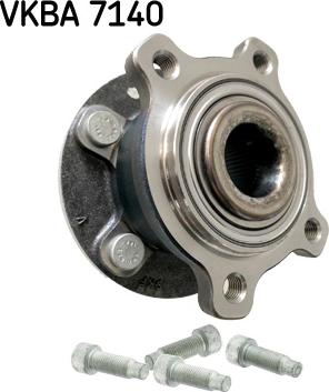SKF VKBA 7140 - Комплект підшипника маточини колеса autocars.com.ua