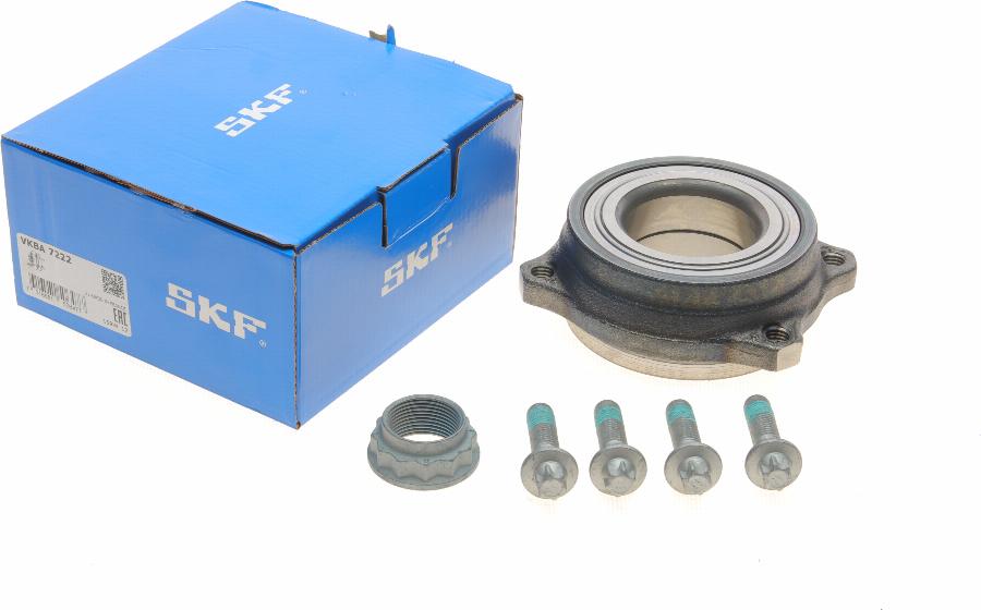 SKF VKBA 7222 - Комплект подшипника ступицы колеса avtokuzovplus.com.ua