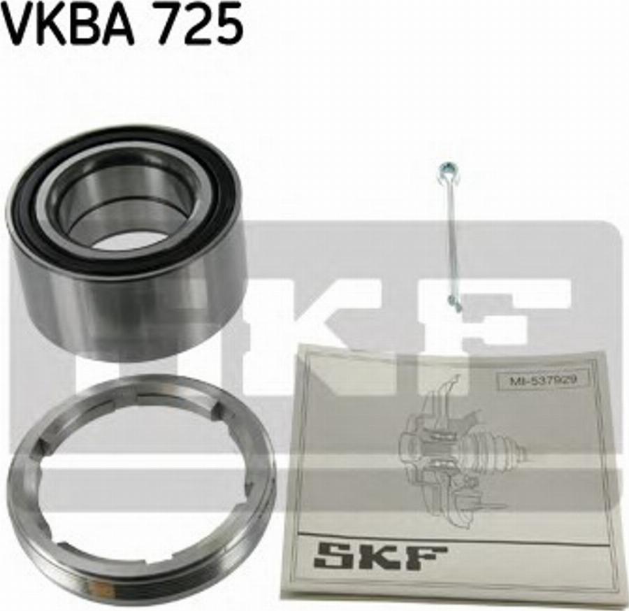 SKF VKBA 725 - Комплект подшипника ступицы колеса autodnr.net