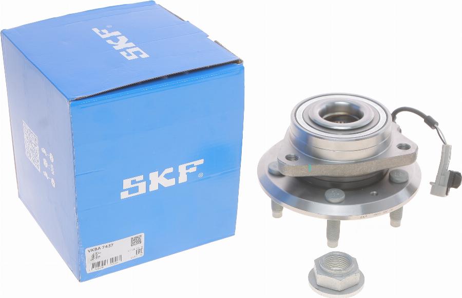 SKF VKBA 7437 - Комплект підшипника маточини колеса autocars.com.ua