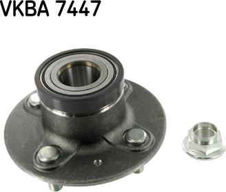 SKF VKBA 7447 - Комплект подшипника ступицы колеса avtokuzovplus.com.ua