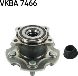 SKF VKBA 7466 - Комплект підшипника маточини колеса autocars.com.ua