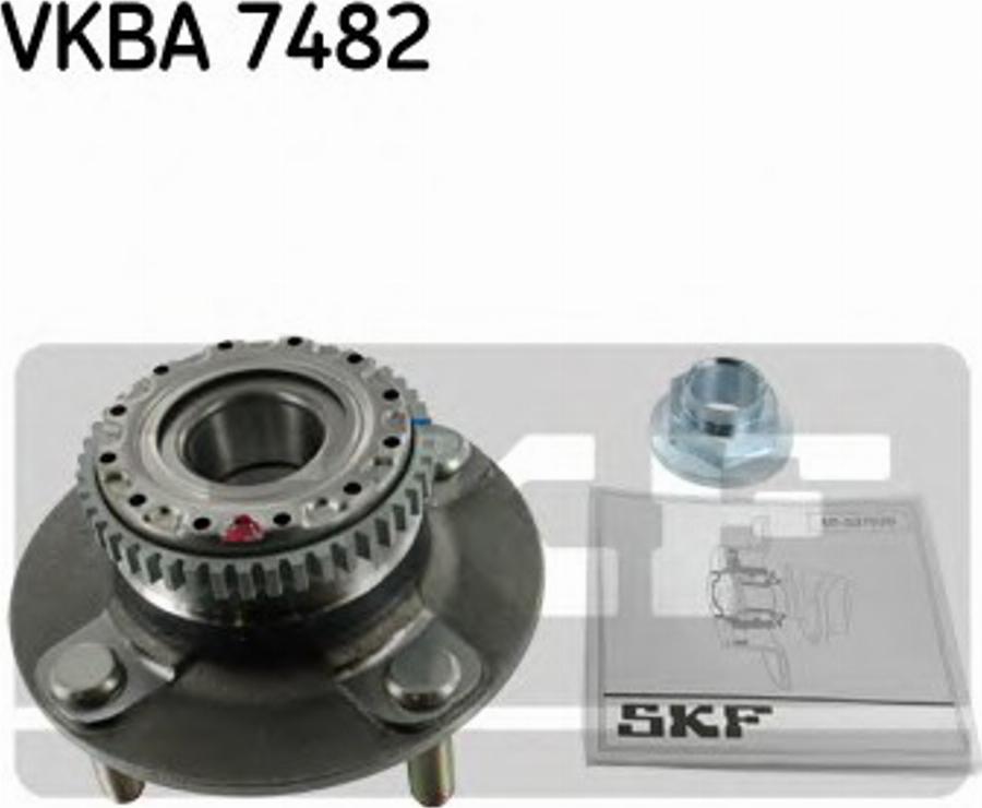 SKF VKBA 7482 - Маточина колеса autocars.com.ua