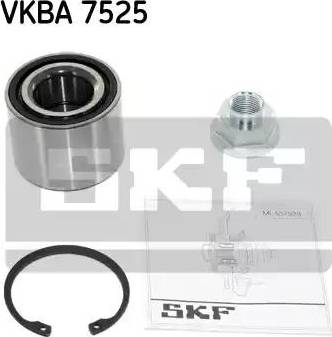 SKF VKBA 7525 - Комплект підшипника маточини колеса autocars.com.ua