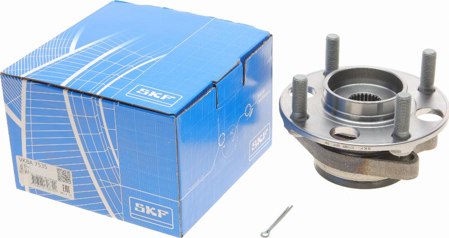 SKF VKBA 7535 - Комплект підшипника маточини колеса autocars.com.ua