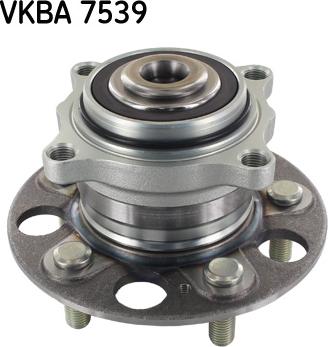 SKF VKBA 7539 - Комплект підшипника маточини колеса autocars.com.ua