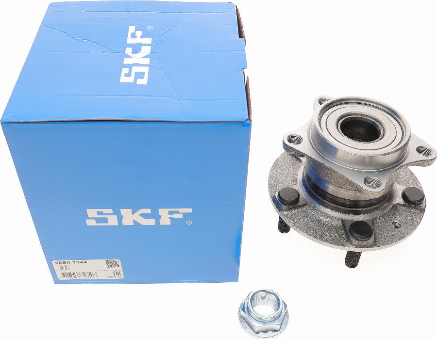 SKF VKBA 7544 - Комплект підшипника маточини колеса autocars.com.ua