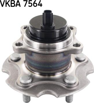 SKF VKBA 7564 - Комплект підшипника маточини колеса autocars.com.ua