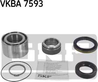 SKF VKBA 7593 - Комплект подшипника ступицы колеса avtokuzovplus.com.ua