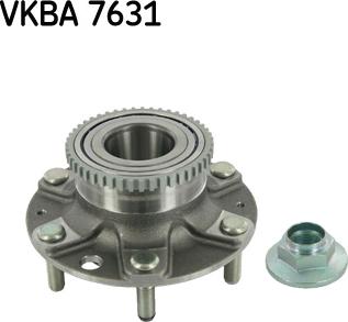 SKF VKBA 7631 - Комплект підшипника маточини колеса autocars.com.ua