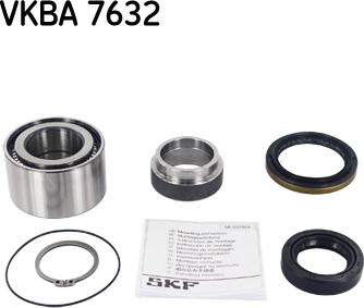 SKF VKBA 7632 - Комплект подшипника ступицы колеса avtokuzovplus.com.ua