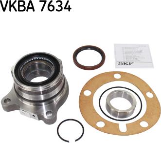 SKF VKBA 7634 - Комплект підшипника маточини колеса autocars.com.ua