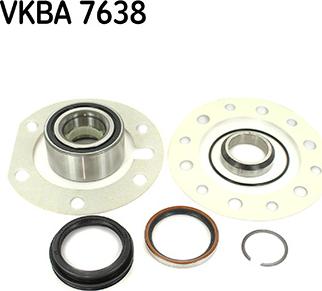 SKF VKBA 7638 - Комплект підшипника маточини колеса autocars.com.ua