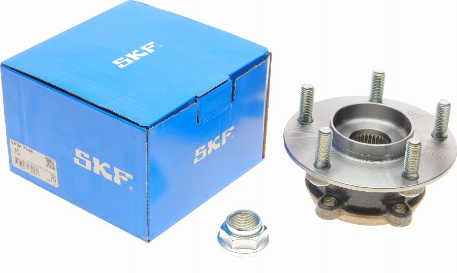 SKF VKBA 7648 - Комплект подшипника ступицы колеса avtokuzovplus.com.ua