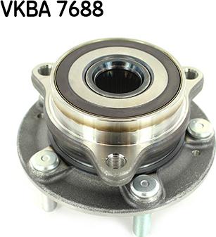 SKF VKBA 7688 - Комплект підшипника маточини колеса autocars.com.ua