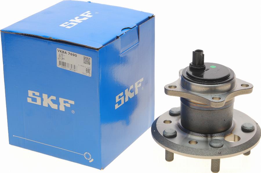 SKF VKBA 7690 - Комплект підшипника маточини колеса autocars.com.ua