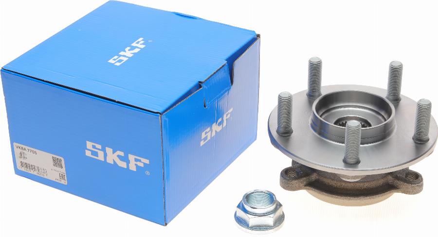 SKF VKBA 7705 - Комплект подшипника ступицы колеса avtokuzovplus.com.ua