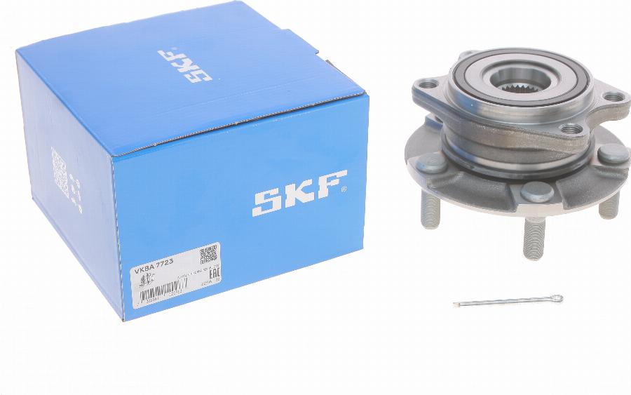 SKF VKBA 7723 - Комплект подшипника ступицы колеса avtokuzovplus.com.ua