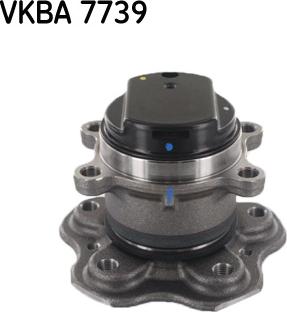 SKF VKBA 7739 - Комплект підшипника маточини колеса autocars.com.ua