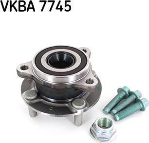 SKF VKBA 7745 - Комплект підшипника маточини колеса autocars.com.ua