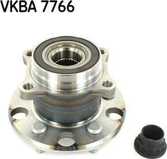SKF VKBA 7766 - Комплект підшипника маточини колеса autocars.com.ua