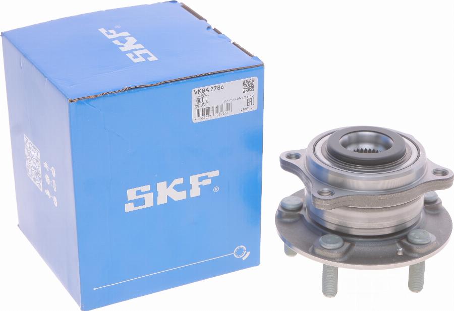 SKF VKBA 7786 - Комплект підшипника маточини колеса autocars.com.ua