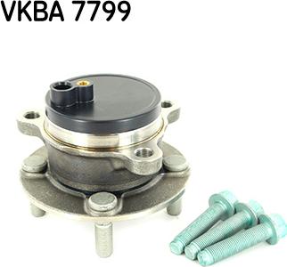 SKF VKBA 7799 - Комплект підшипника маточини колеса autocars.com.ua
