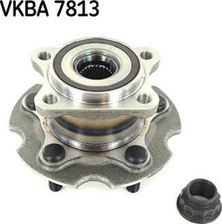 SKF VKBA 7813 - Комплект підшипника маточини колеса autocars.com.ua