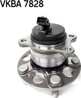 SKF VKBA 7828 - Комплект подшипника ступицы колеса avtokuzovplus.com.ua