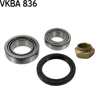 SKF VKBA 836 - Комплект підшипника маточини колеса autocars.com.ua