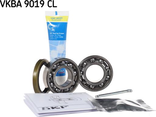 SKF VKBA 9019 CL - Комплект підшипника маточини колеса autocars.com.ua