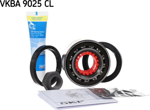 SKF VKBA 9025 CL - Комплект підшипника маточини колеса autocars.com.ua