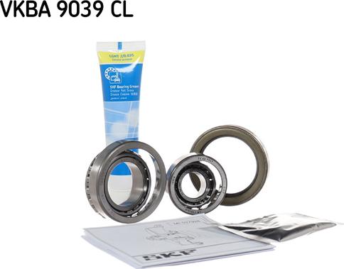 SKF VKBA 9039 CL - Комплект подшипника ступицы колеса autodnr.net