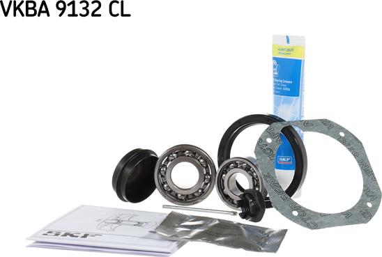 SKF VKBA 9132 CL - Комплект підшипника маточини колеса autocars.com.ua