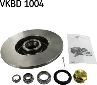 SKF VKBD 1004 - Тормозной диск autodnr.net