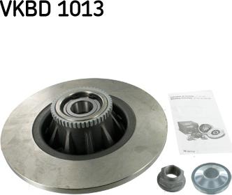 SKF VKBD 1013 - Тормозной диск autodnr.net