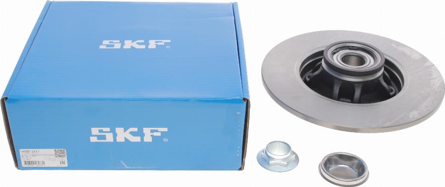 SKF VKBD 1017 - Тормозной диск avtokuzovplus.com.ua