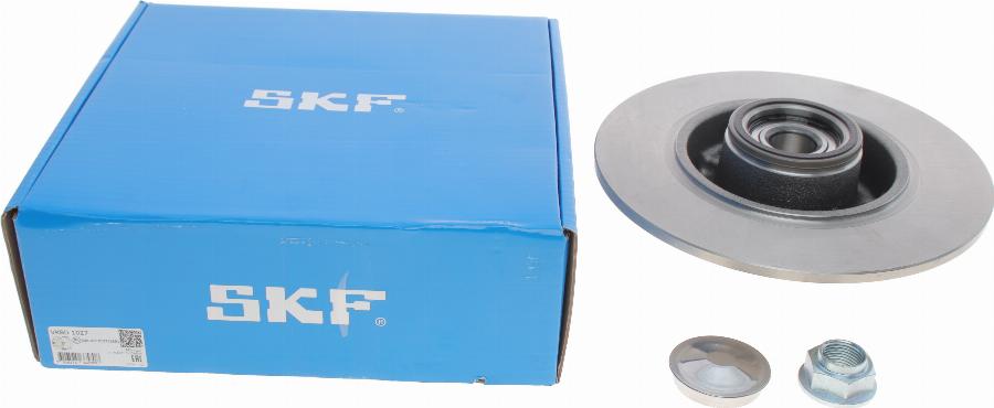 SKF VKBD 1027 - Гальмівний диск autocars.com.ua