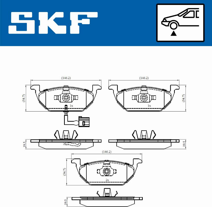 SKF VKBP 80004 E - 0 autocars.com.ua