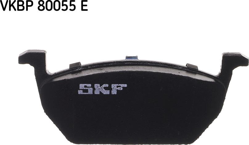 SKF VKBP 80055 E - Тормозные колодки, дисковые, комплект avtokuzovplus.com.ua