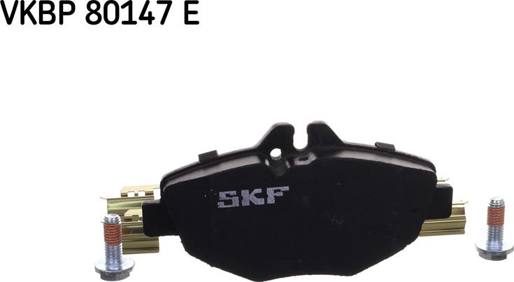 SKF VKBP 80147 E - Гальмівні колодки, дискові гальма autocars.com.ua
