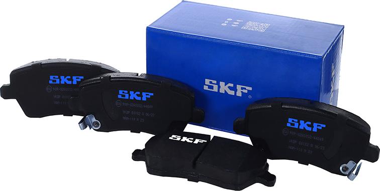 SKF VKBP 80182 A - Тормозные колодки, дисковые, комплект autodnr.net