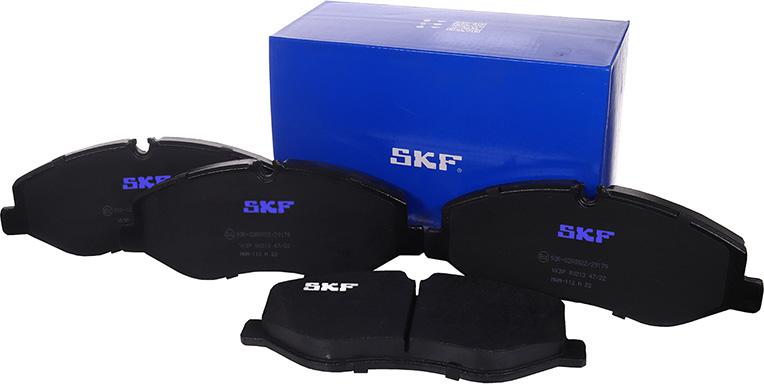 SKF VKBP 80213 - Гальмівні колодки, дискові гальма autocars.com.ua