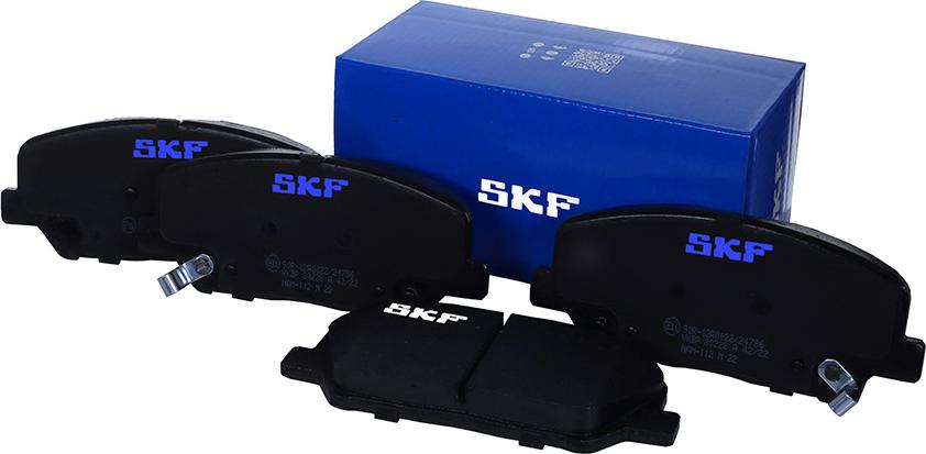 SKF VKBP 80228 A - Гальмівні колодки, дискові гальма autocars.com.ua