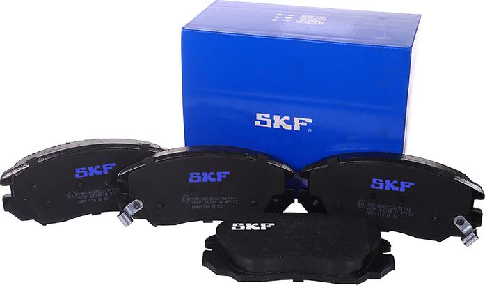 SKF VKBP 80244 A - Тормозные колодки, дисковые, комплект autodnr.net