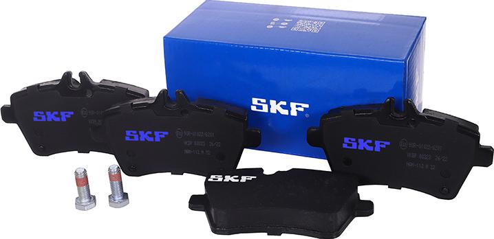 SKF VKBP 80323 - Гальмівні колодки, дискові гальма autocars.com.ua