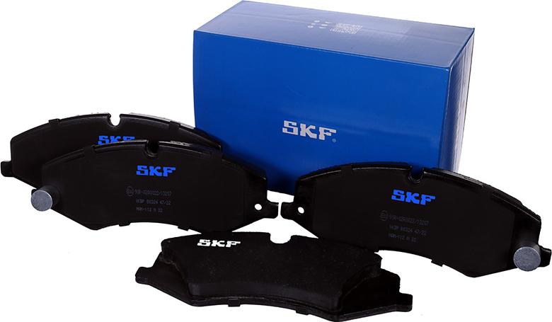 SKF VKBP 80324 - Гальмівні колодки, дискові гальма autocars.com.ua