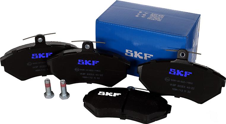 SKF VKBP 80350 - Тормозные колодки, дисковые, комплект autodnr.net