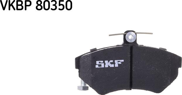 SKF VKBP 80350 - Тормозные колодки, дисковые, комплект autodnr.net