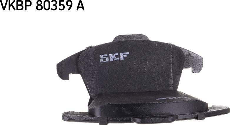 SKF VKBP 80359 A - Гальмівні колодки, дискові гальма autocars.com.ua